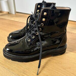 STUART WEITZMAN Patent Leather Boots
